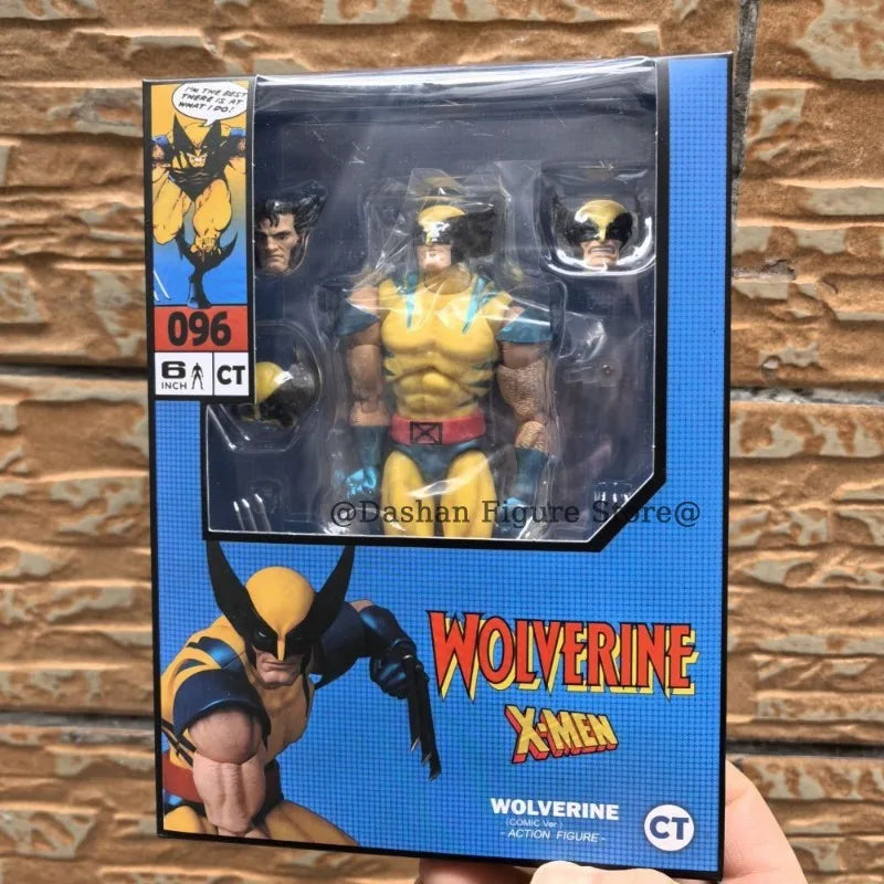 CT Toys X-Men Gambit Action Figure 17cm Movable PVC Collection COMIC Ver. Mafex 131 X Men Remy Etienne LeBeau Figurine Model Toy