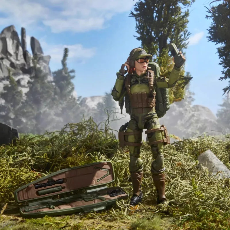 Hasbro G.I. Joe 60th Anniversary Classified Series Marine Sniper Pilot Action Figure Model Toys Collect Ornaments