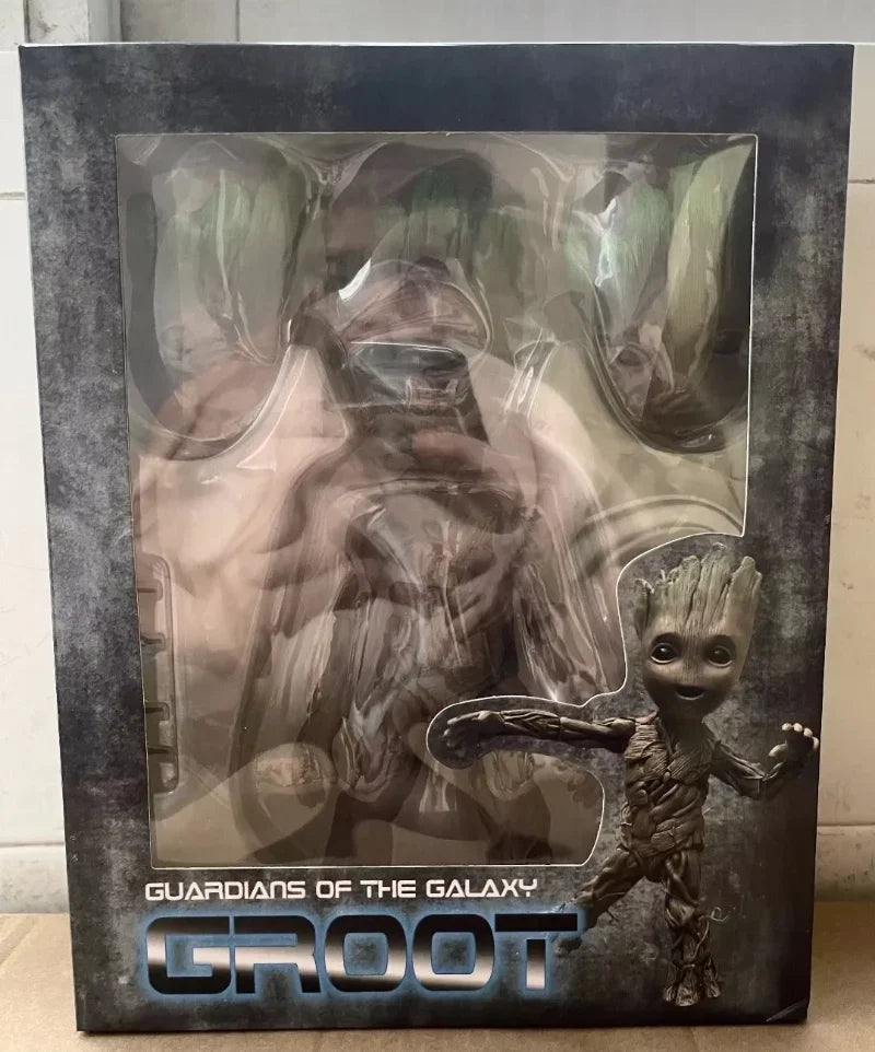 26cm Guardians of The Galaxy Groot Action Figure Toys Large Cute Small Tree Man Statue Model Doll Collectibles Ornament Gifts
