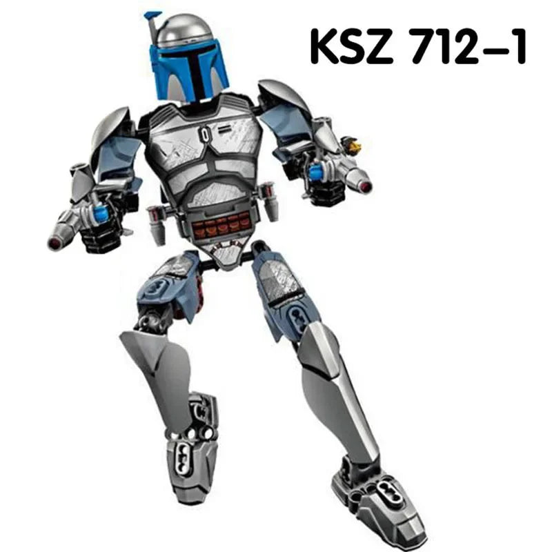 Space Wars Buildable Figure Stormtrooper Darth Vader Rey Kyle Ren Luke Skywalker Figure Toys Building Block Compatible With Lego
