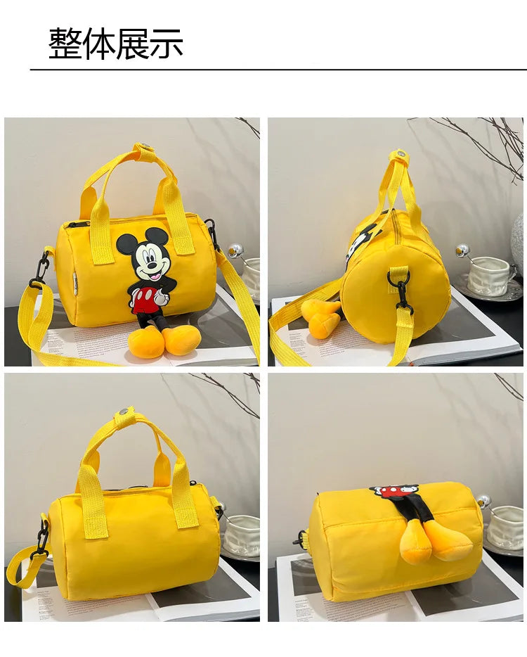 Disney New Plush Bag Cartoon Oxford Fabric Backpack Kindergarten Baby's Schoolbag Casual Small Backpack  holiday birthday gift