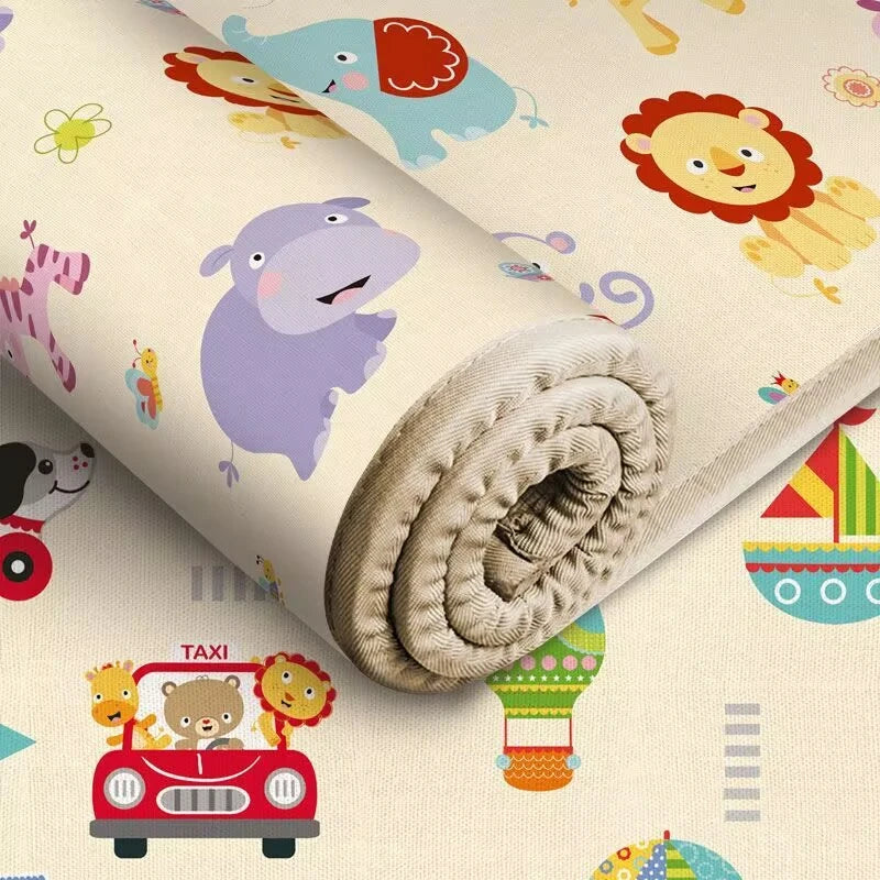 200x180/180x150/180x120cm Play Mat for Children's Thick Safety Mat Friendly Crawling Play Mats Folding Mat Carpet Rug Playmat