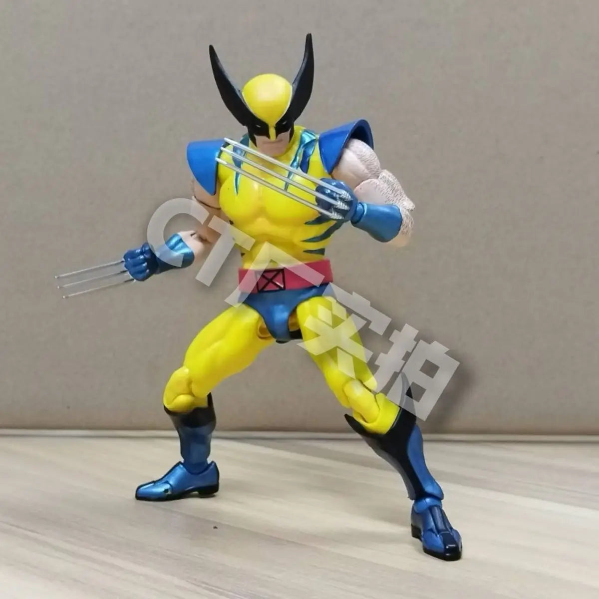 In Stock Ct Toys Mafex 096 Manga Version Wolverine Action Figure Ct Toys Logan Classic Battle Suit Marvel Mobile Figurine Model