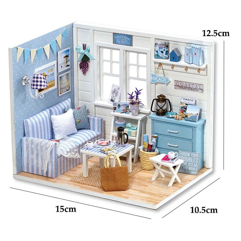 Kit Mini Casa DIY 3D – Regalo Creativo para Armar y Decorar