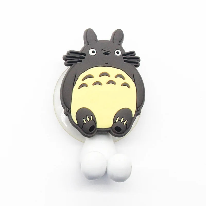 Disney  Stitch Anime Figure Mickey Mouse kids Toothbrush Holder Minnie Mouse Cartoon Wall Mounted Shelf Kitchen Bathroom Toys