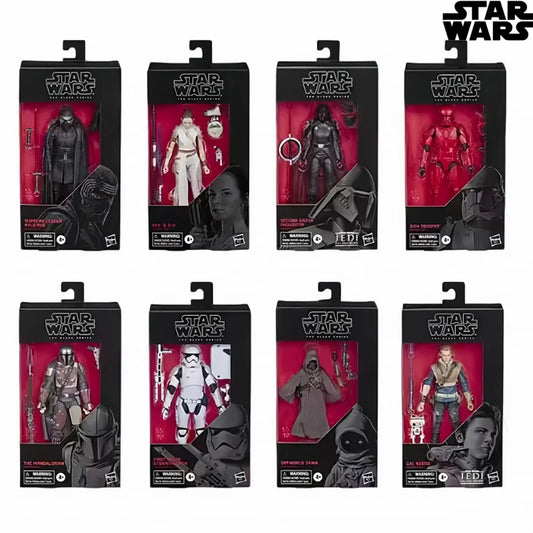 Hot Original Hasbro Star Wars The Series 6inch Mace Windu Darth Vader Collectible Action Figure Toy For Children Christmas Gifts