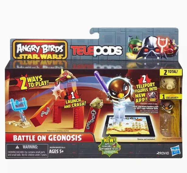 Hasbro Angry Birds Action Figure Star Wars Catapult Desktop Game Telepods Star Destroyer Model Collection Hobby Gifts Toys