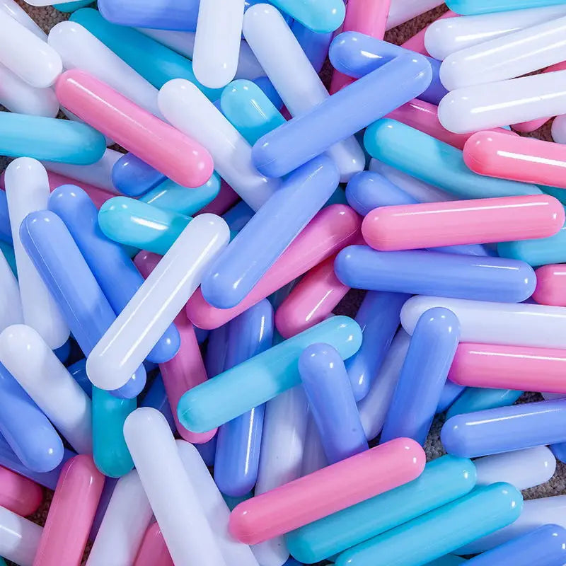 100Pcs Soft Plastic Pit Balls Baby Toys Indoor Playpen Tent Ball Children Kids Pool Games Outdoor Sport Toy Colorful Ocean Balls