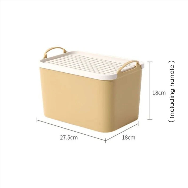 Storage Box for Lego With Lid Toy Building Block Parts Organizer Box Small Particle Classification Building Block Top Cover