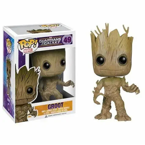 FUNKO POP Marvels Movie Galaxy Guardians Holiday Dancing Grooted 101 # Avengers League Character Series Model Children Toy Gifts