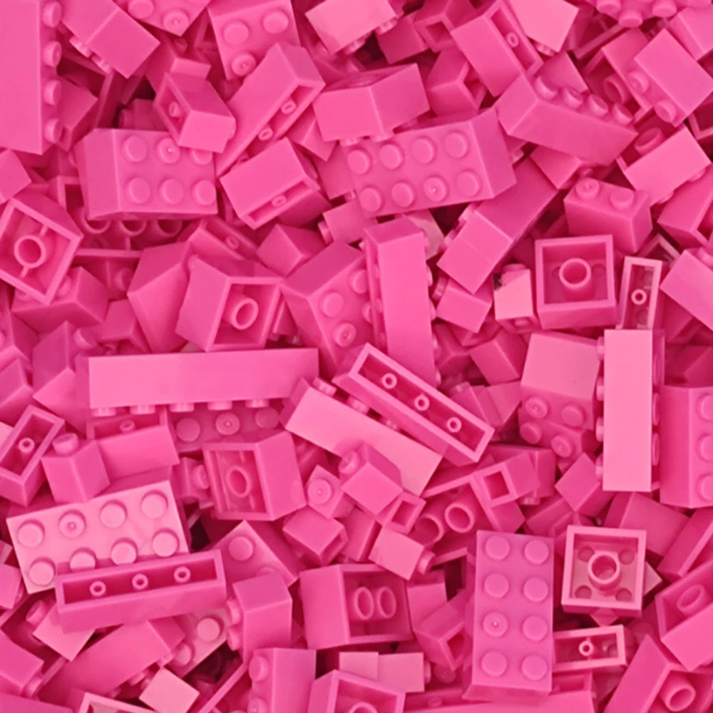 125/250g Building Blocks Bulk Set City Classic Bricks Colorful Assembly DIY Creative Toy Educational Interactive Toy for Kids