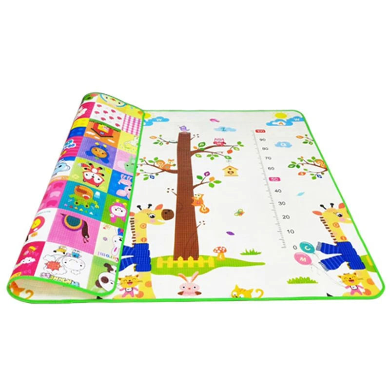 200x180/180x150/180x120cm Play Mat for Children's Thick Safety Mat Friendly Crawling Play Mats Folding Mat Carpet Rug Playmat