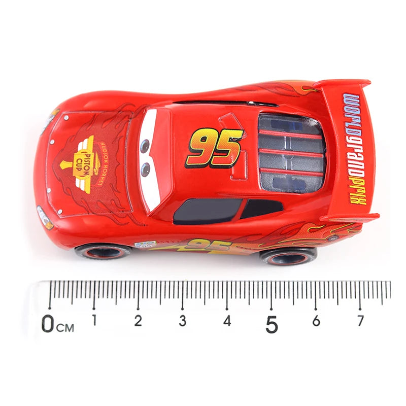 Cars Disney Pixar Car 2 3 Alloy Car Lightning McQueen Jackson Storm Mack Sally Truck Diecast Model Toy Children Birthday Gift