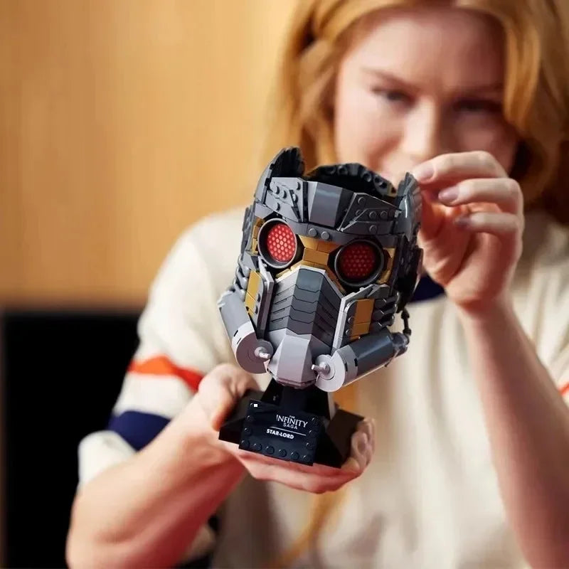 Star-Lord's Helmet Model Building Block Model Toys for Children Birthday Christmas Gift