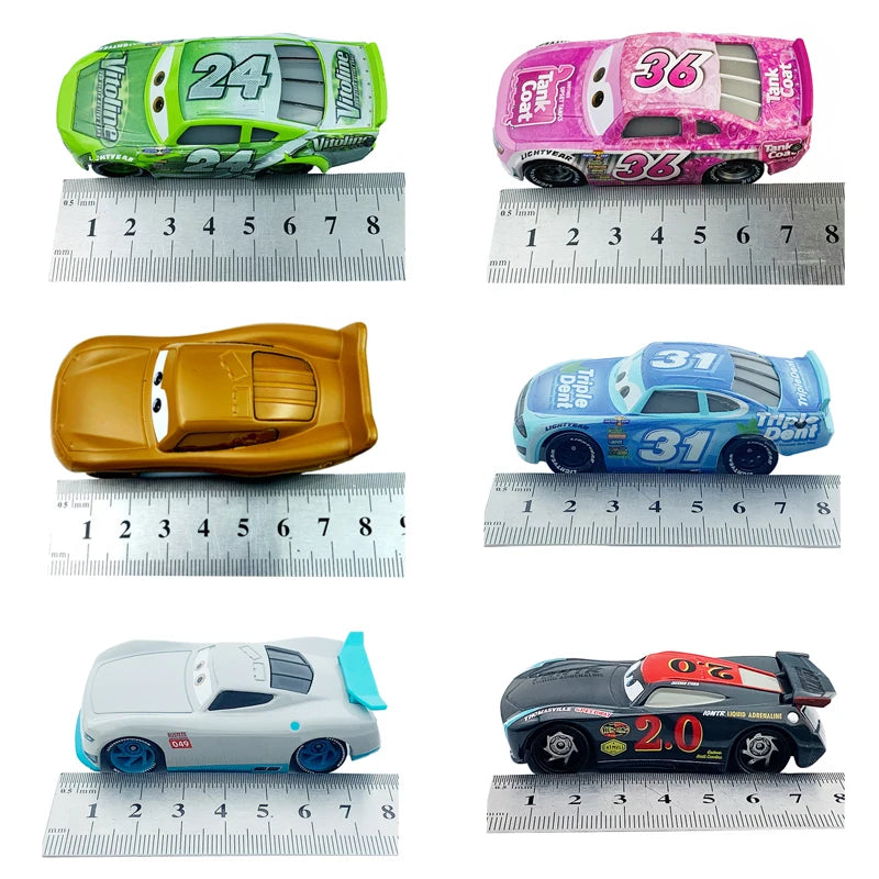 Cars Disney Pixar Car 2 3 Alloy Car Lightning McQueen Jackson Storm Mack Sally Truck Diecast Model Toy Children Birthday Gift