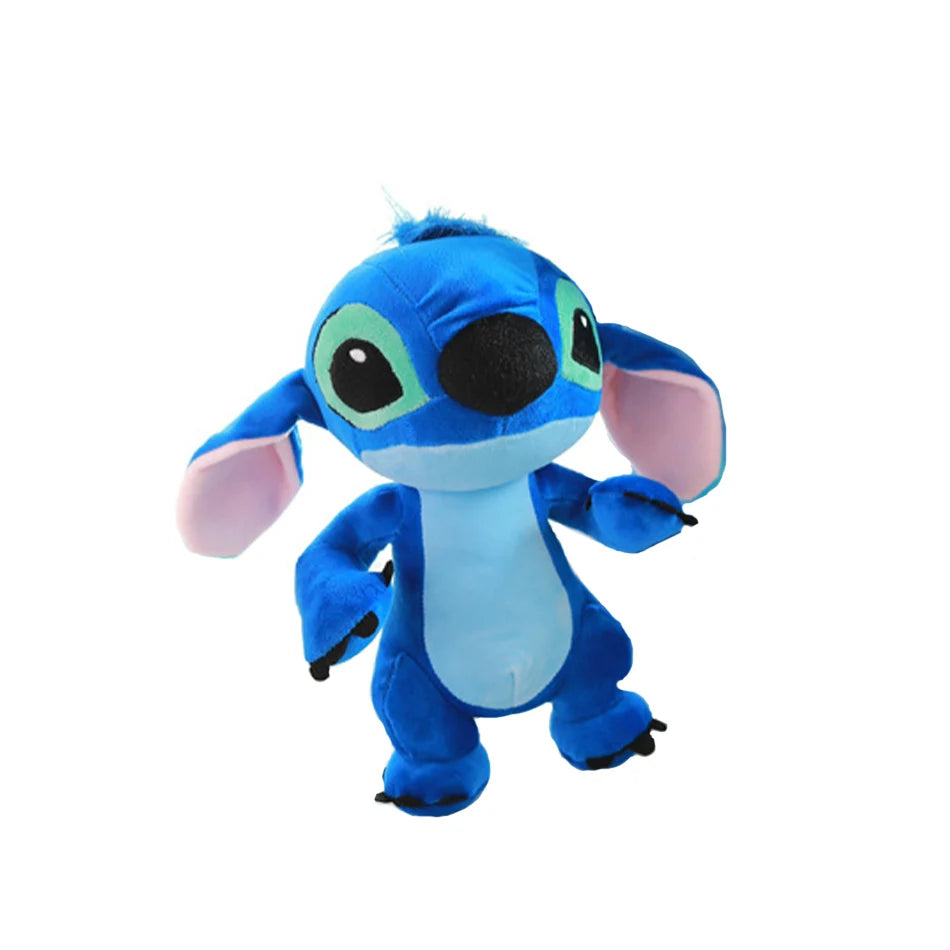 Disney Cartoon Blue Pink Stitch Plush Dolls Anime Toys Lilo and Stitch 20CM Stich Plush Stuffed Toys Christmas Gifts for Kids