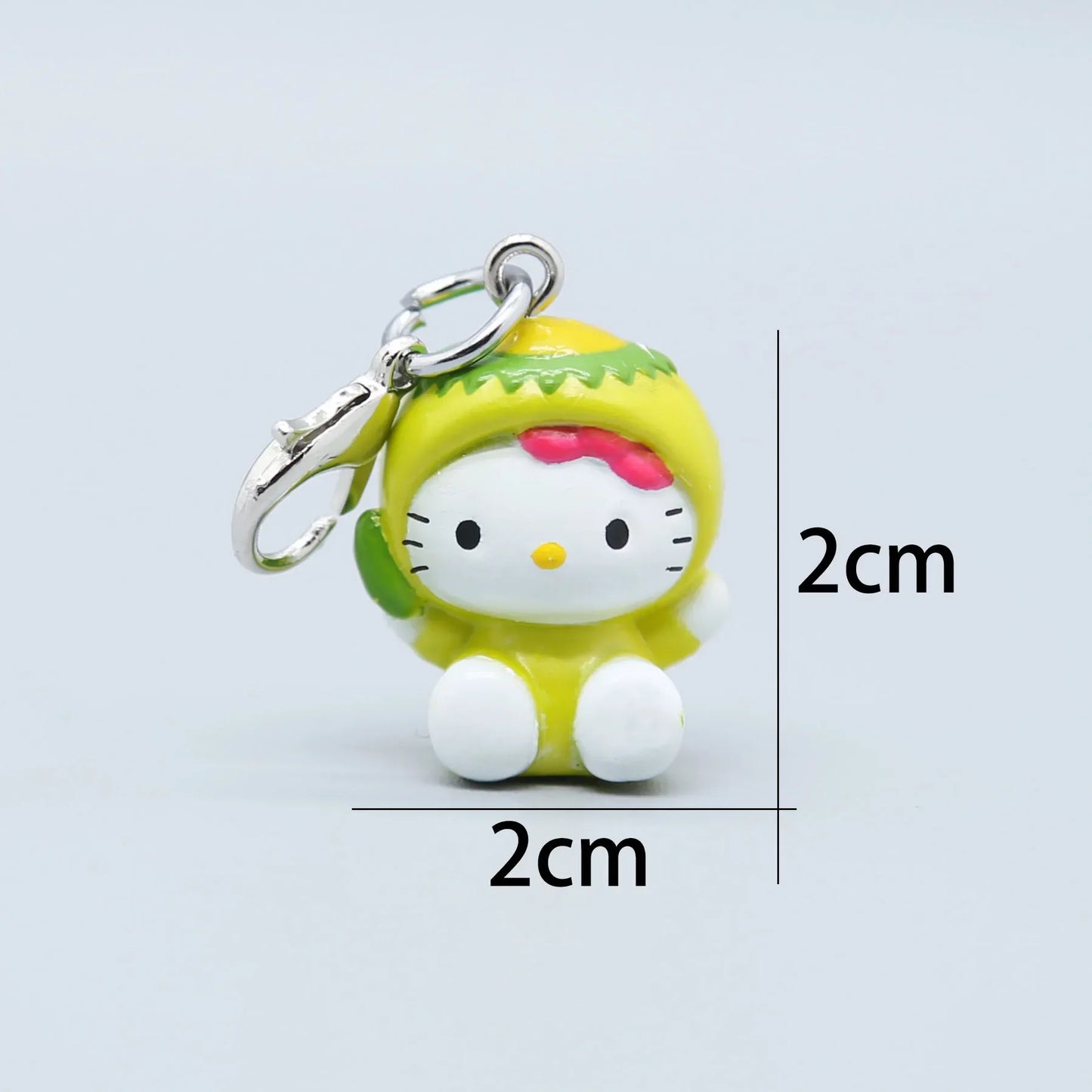 New Hello Kitty Kawaii Mini Doll Keychain Anime Kuromi Sanrios Decor Car Key Ring Pendant Creative Fashion Hanging Gifts Toys