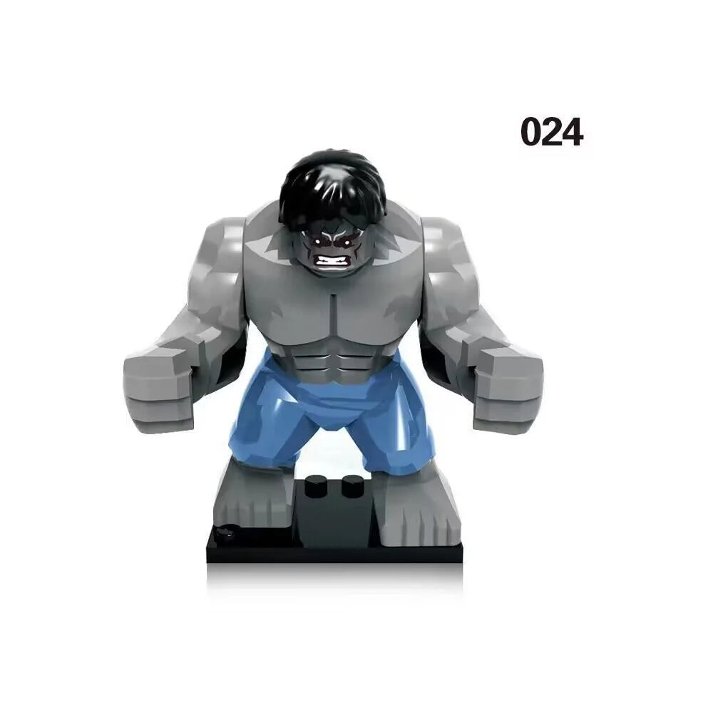 Marvel Superhero Anime Doll Building Blocks Venom Massacre Symbiosis, Spider Man Deadpool Wolverine Couple Gift Toy