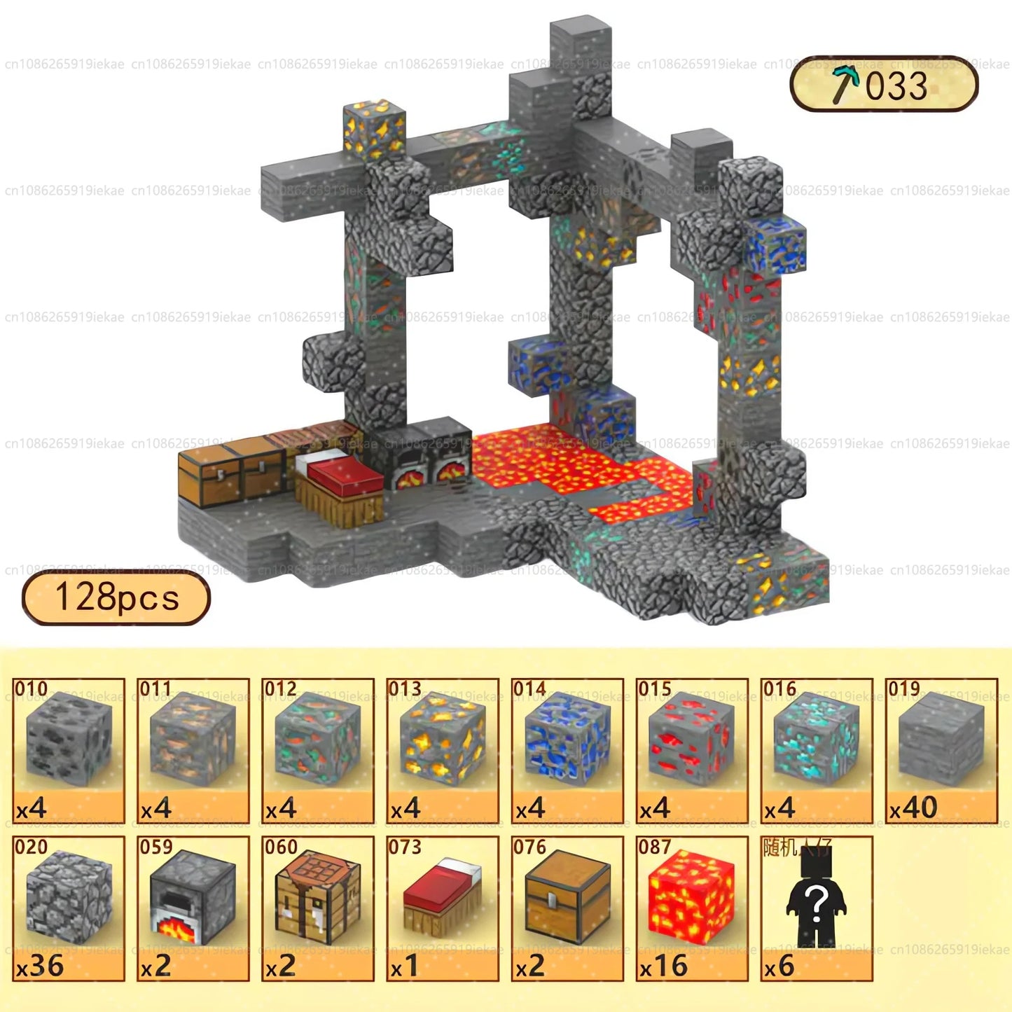 Magnetic Building Blocks Kid Toys Magnet Cube Set Mine World for Age 3+ Boys Girls DIY Model Children Magnets Toys Sensory Gifts