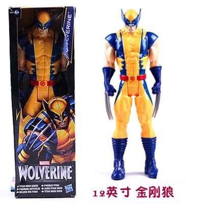 Original Hasbro The Avengers Marvel Anime Figure Thanos Captain America Iron Man Spider-Man Venom Action Figure Dolls Toys