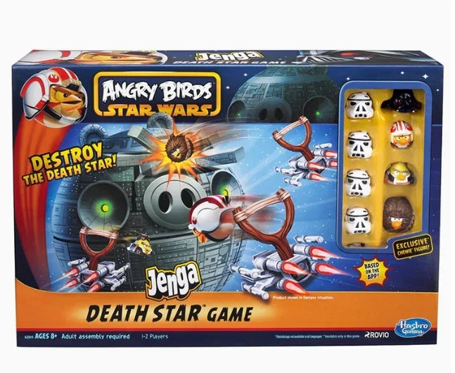 Hasbro Angry Birds Action Figure Star Wars Catapult Desktop Game Telepods Star Destroyer Model Collection Hobby Gifts Toys