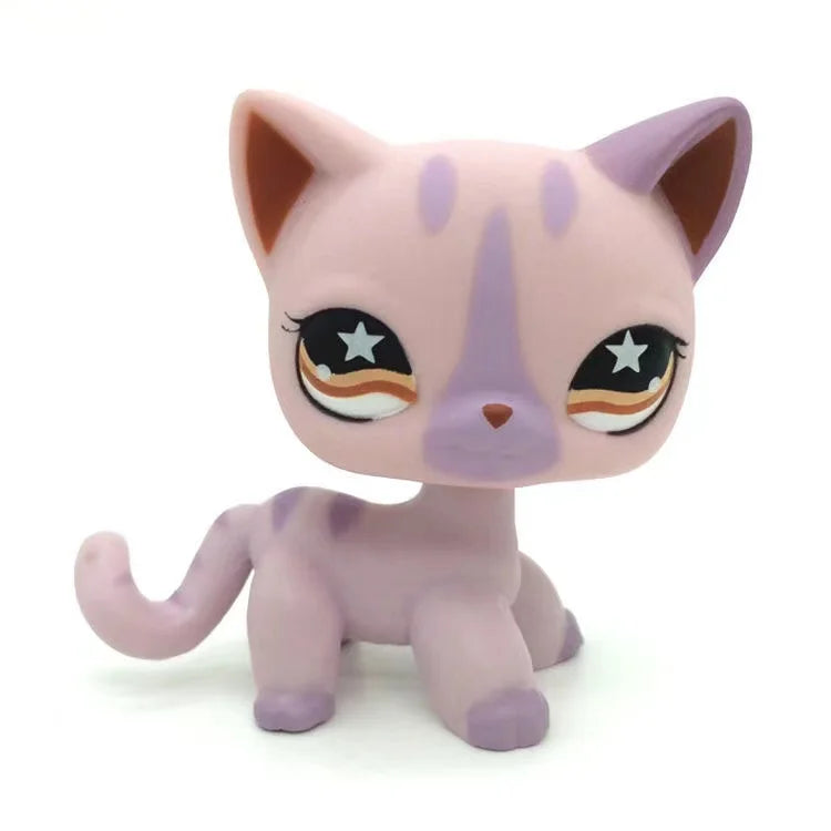 Pet Shop Lps Toys Cat Standing Rare Littlest Dog Collie Cocker Spaniel Great Dane Dachshund Original Short Hair Kitten Xmas Gift