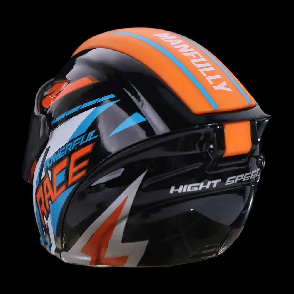 Deformation Helmet Simulated Motorcycle Rider Doll Movable Limbs Flexible Transform Motorcycle Toy Alloy Action Figure