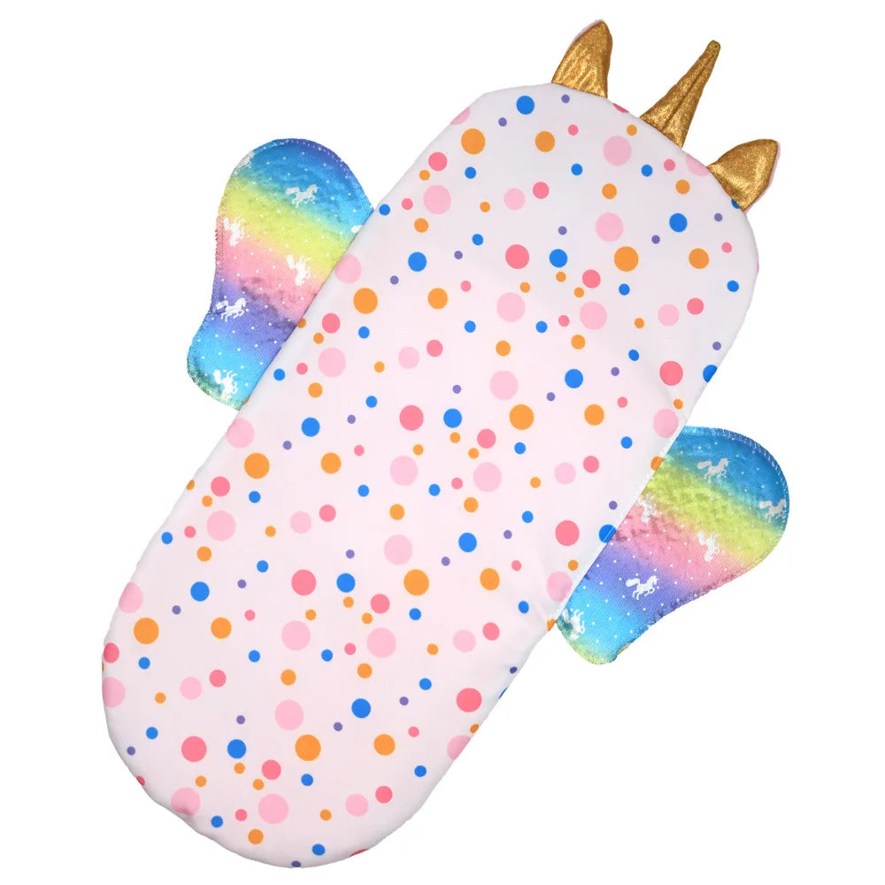 Doll Sleeping Bag for 43cm Dolls Lovely Unicorn Pillow 10-18inch Baby New Born Dolls Accessories American Girl's Birthday Gift