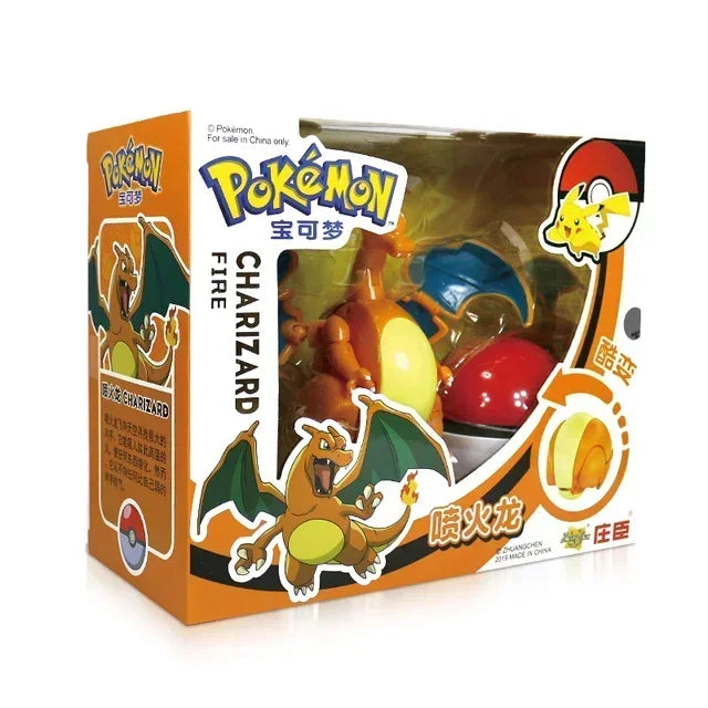 Pokemon Ball Variant Toys Model Pikachu Jenny Turtle Pocket Monsters Pokemones Action Figure Toys Children boy girl Gifts toy