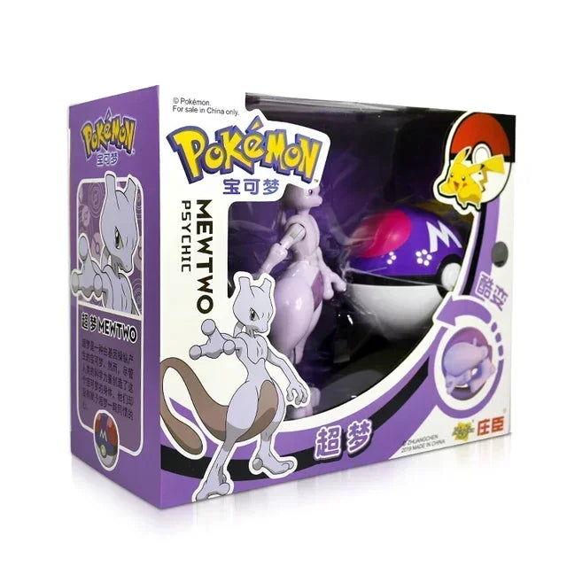 Pokemon Ball Variant Toys Model Pikachu Jenny Turtle Pocket Monsters Pokemones Action Figure Toys Children boy girl Gifts toy