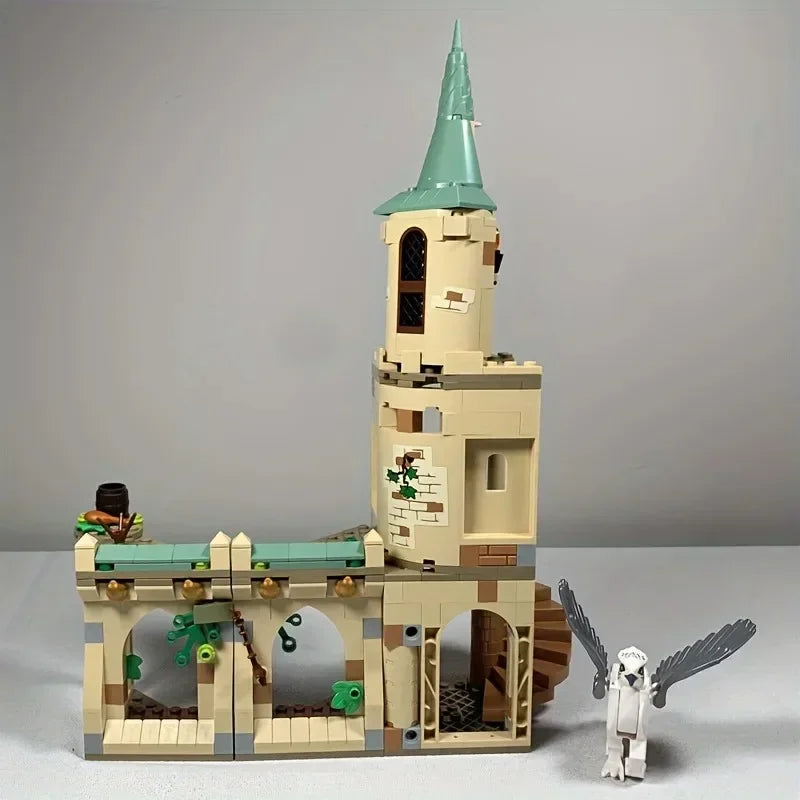 NEW Magic Castle School Building Blocks Brick Cartoon Action Figure Toys Model Toys for Children Birthday Christmas Gift