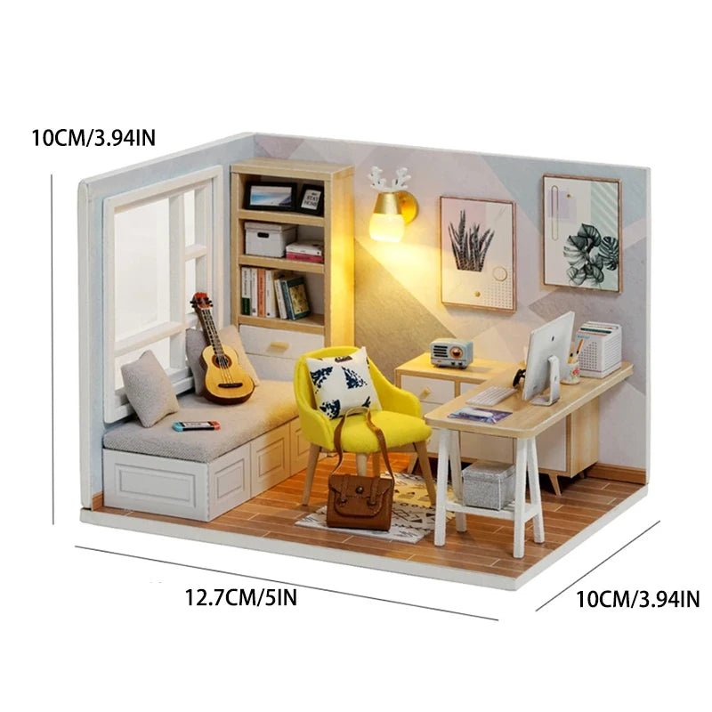 Kit Mini Casa DIY 3D – Regalo Creativo para Armar y Decorar