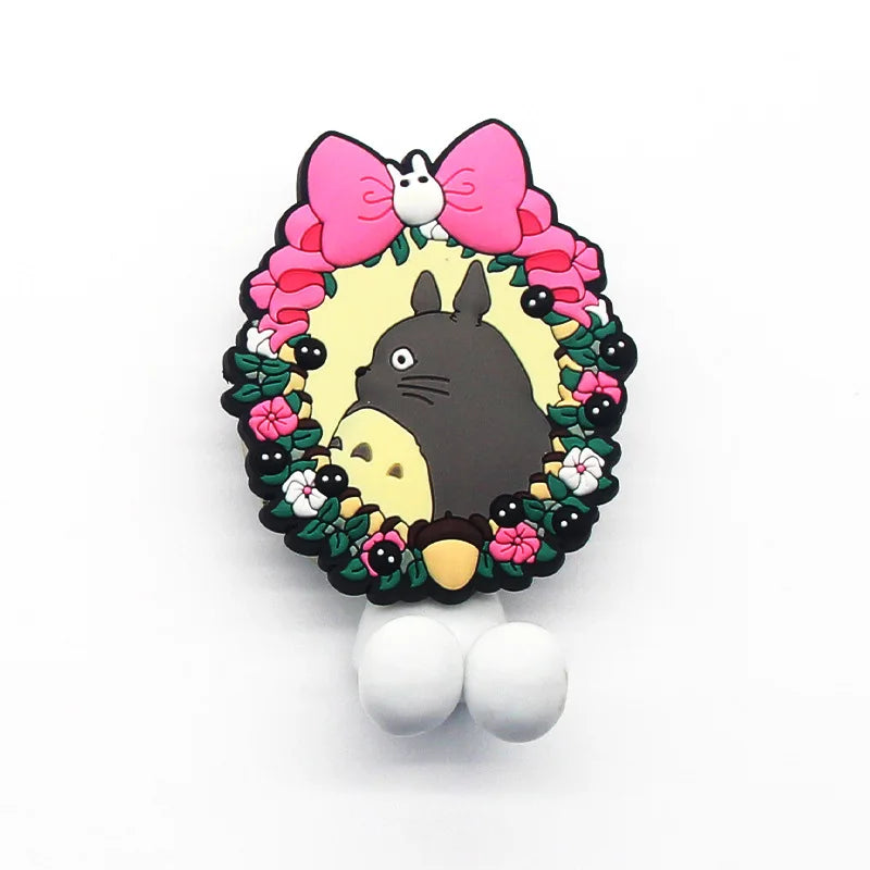 Disney  Stitch Anime Figure Mickey Mouse kids Toothbrush Holder Minnie Mouse Cartoon Wall Mounted Shelf Kitchen Bathroom Toys