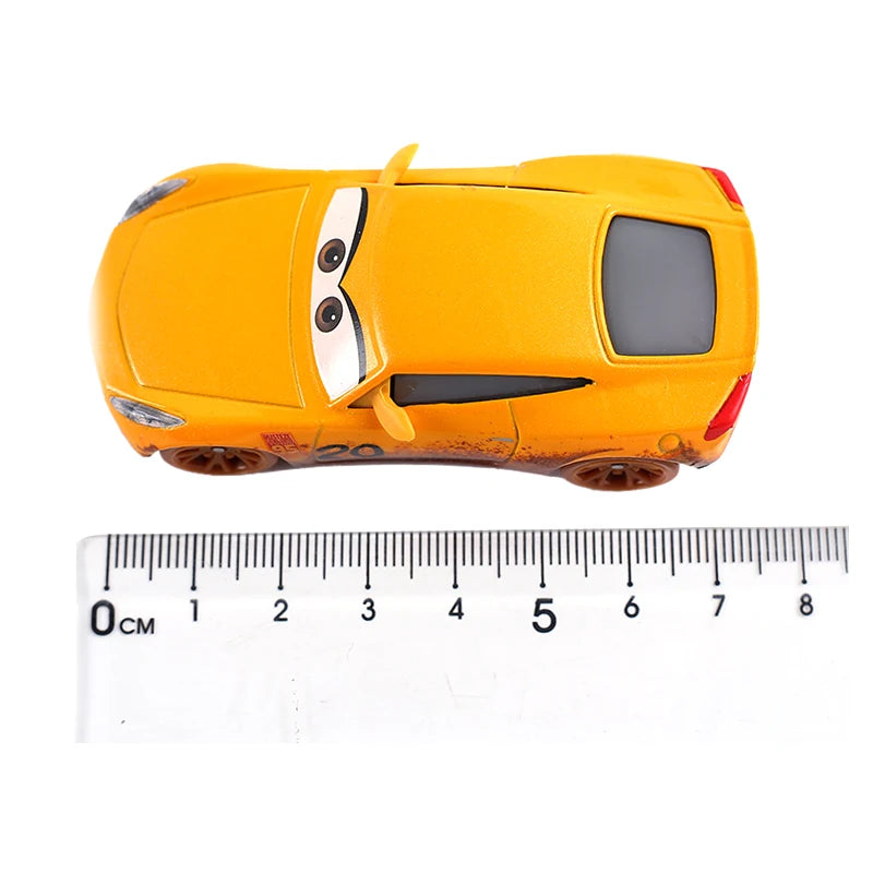 Cars Disney Pixar Car 2 3 Alloy Car Lightning McQueen Jackson Storm Mack Sally Truck Diecast Model Toy Children Birthday Gift