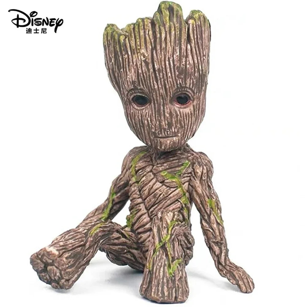 Disney 4.5-6CM Guardians Of The Galaxy Tree Man Groot Action Toy Figure Doll Model Cartoon Mini Groot Kid Holiday party Gift
