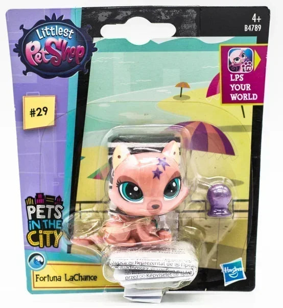 Original Hasbro Littlest Pet Shop Doll Toys Cute Animal Action Figure Big Eyed Pet Model Collection Toy Children's Birthday Gift