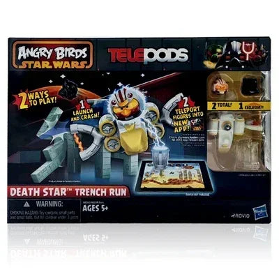 Hasbro Angry Birds Action Figure Star Wars Catapult Desktop Game Telepods Star Destroyer Model Collection Hobby Gifts Toys