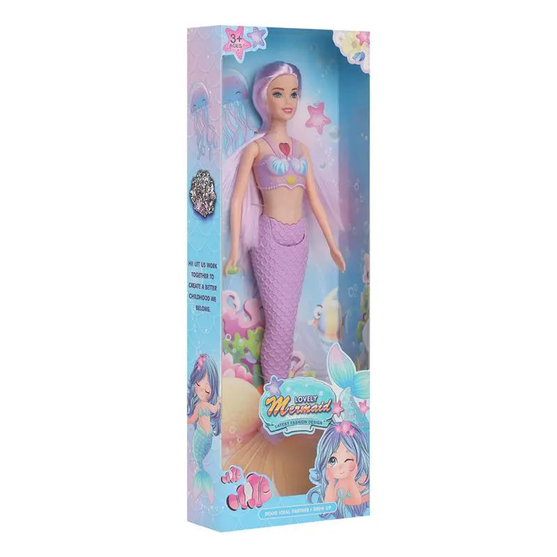 Mermaid Dolls Kids Toys Kawaii Items Fast Shipping Birthday Present With Box For Children Girls DIY Game Christmas Gifts