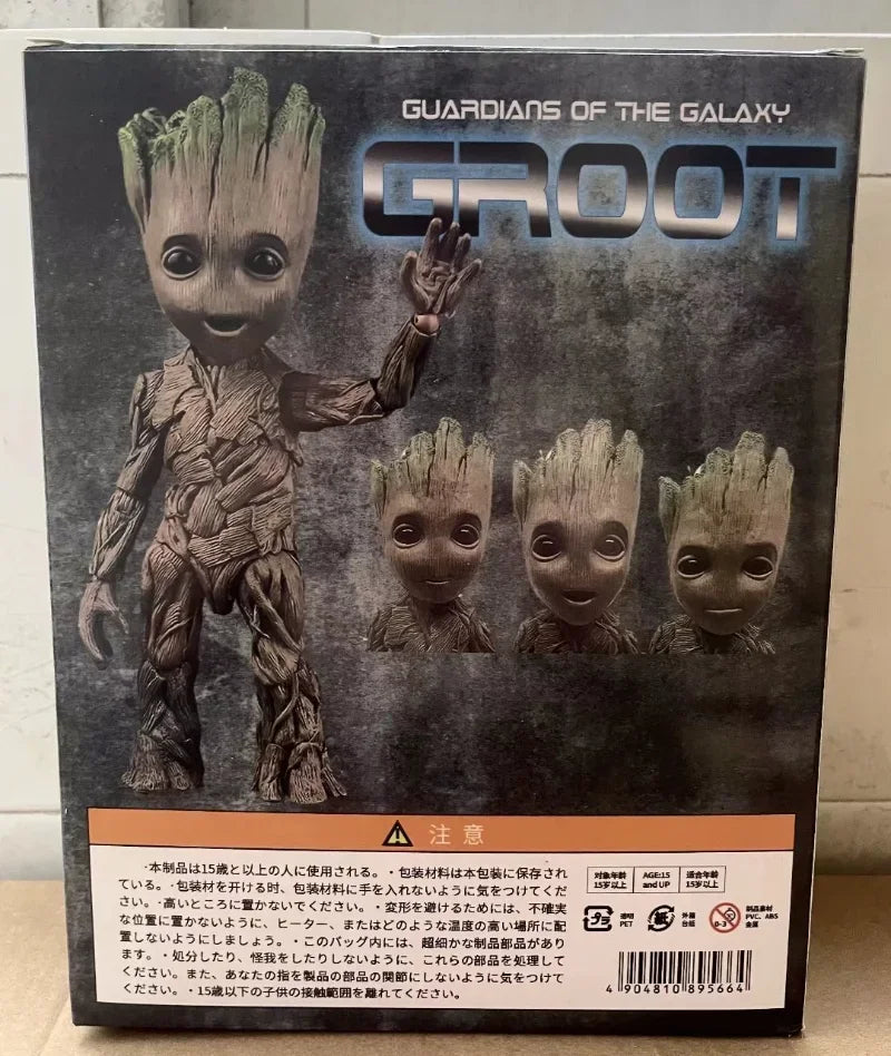 26cm Guardians of The Galaxy Groot Action Figure Toys Large Cute Small Tree Man Statue Model Doll Collectibles Ornament Gifts