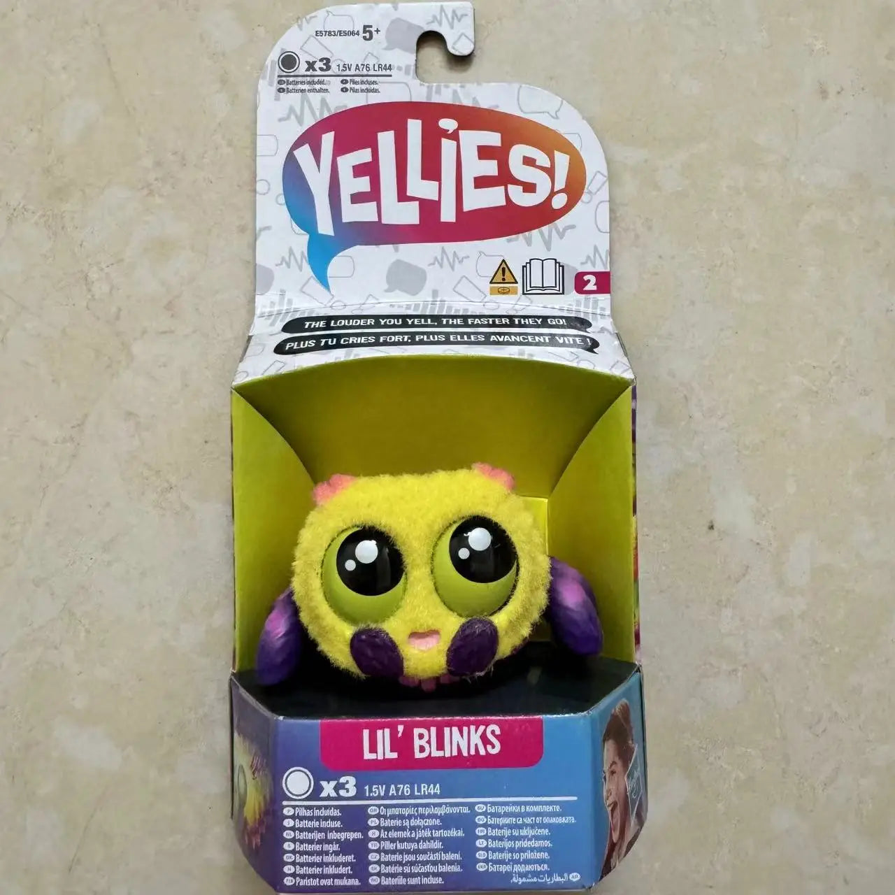 Original Yellies Voice Activated Spider Pet Interactive Toys Cute Yellies Spider Screams Electronic Pets Toys Figure Model