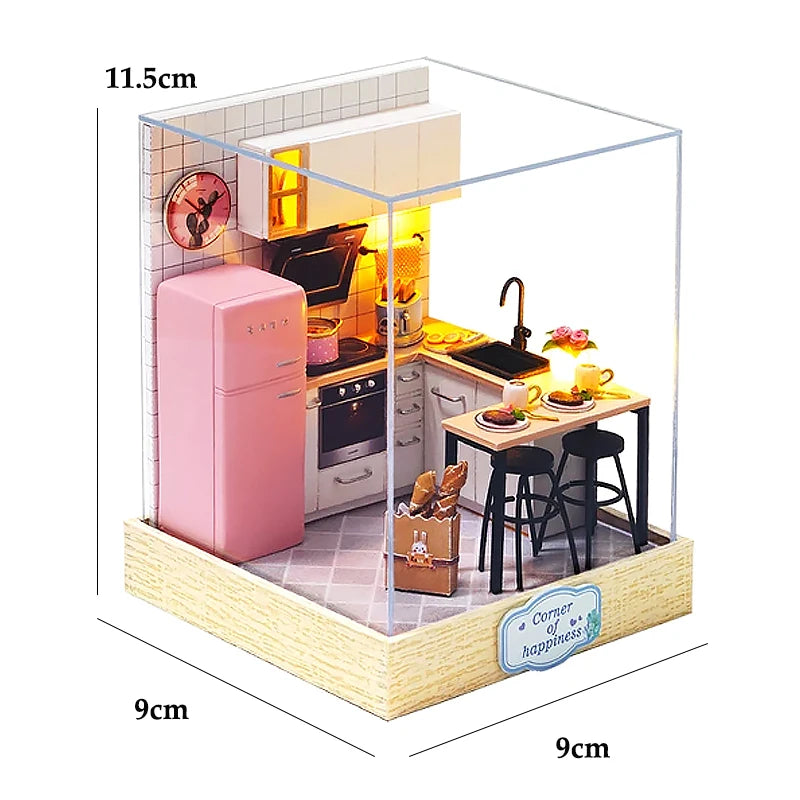 Kit Mini Casa DIY 3D – Regalo Creativo para Armar y Decorar